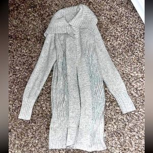 A new day gray cardigan sweater size xs